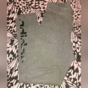 Adidas Heather Gray Leggings